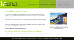 Desktop Screenshot of pedercini-gardasee-immobilien.com